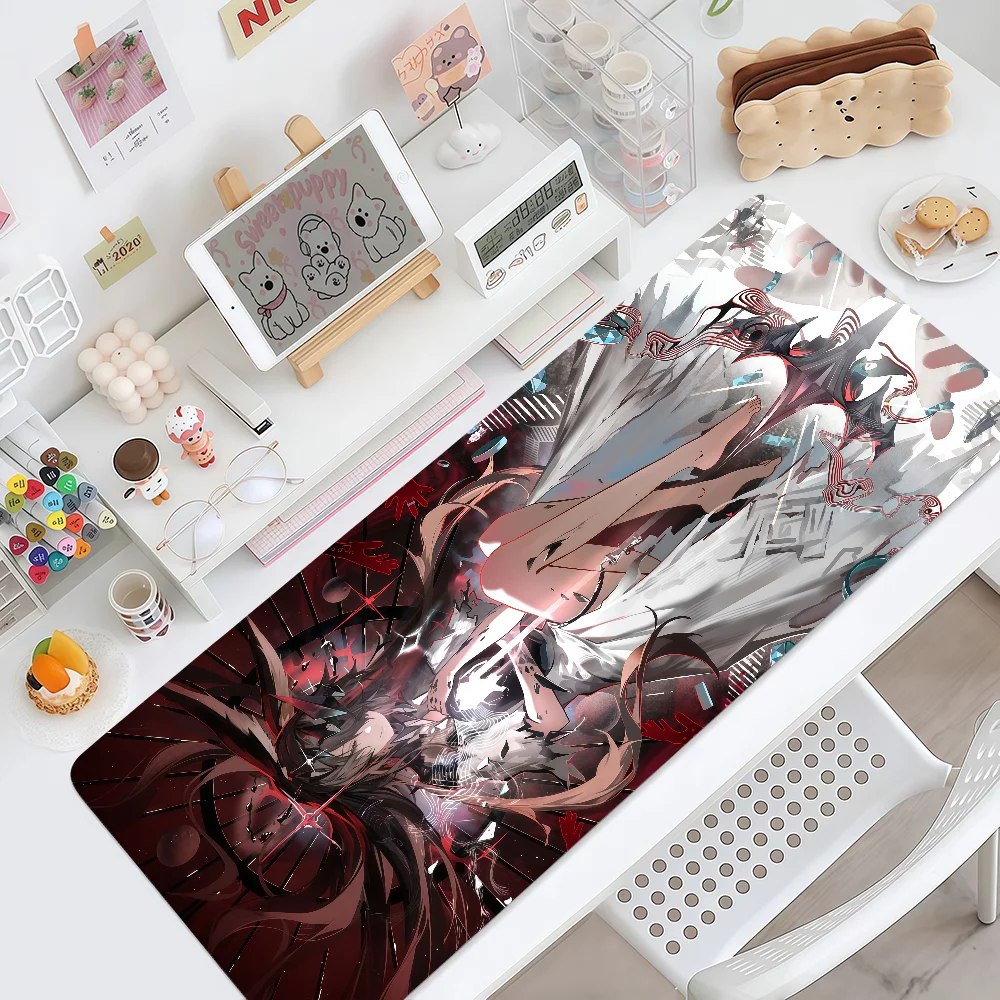Mouse Pad MousePad Non-slip A-Arknights Tower Game Lockedge Office Student Gaming Thickened Large Writing Pad Defense Cushion