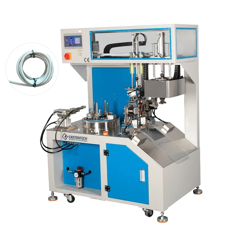 

High Speed Fully automatic Power cable Coil Winding Machine / Cord Winding and Binding Machine