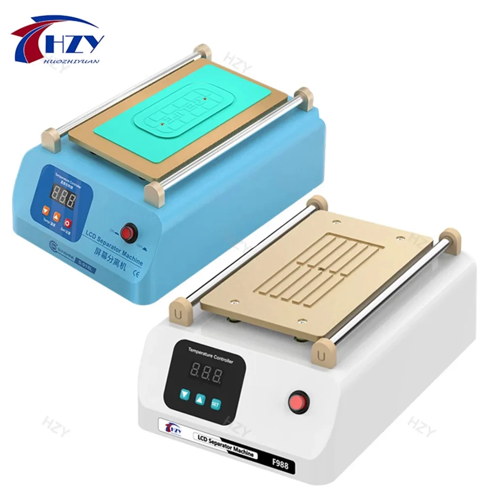 SUNSHINE S-918L HZY F988 LCD Screen Separator for Mobile Phone 8 Inch Repair Super Suction Screen Repair Separation Machine