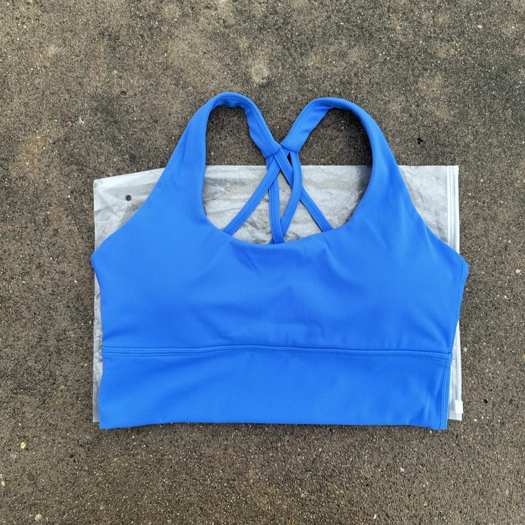 Dámské spodní prádlo s dutými zády a ramenními popruhy pro fitness a jógu v jednom, jednobarevné, s komplexní tréninkovou podložkou - náhled 4