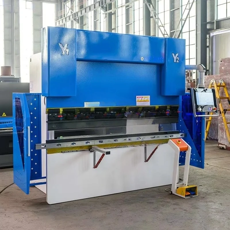 HanCreate Fully Automatic 40t2200 50t2500 4 Axis Electro Hydraulic Servo NC/CNC Press Brake Bending Machine for Metal Sheet
