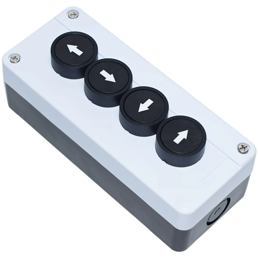 IP40 Enclosure 4-hole Switch Box High-quality Plastic Wide Temperature Range 1 Million Cycles For Harsh Environments
