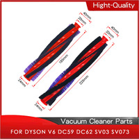 185 mm/225 mm Main Brush Bar Roller Bar for Dyson V6 DC59 DC62 SV03 SV073 Series Vacuum Cleaner Accessories Free Shipping
