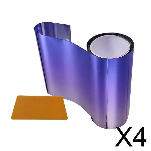 

Blue Car Window Tint Film Durable Waterproof Windshield Sunshade Sticker for Vehicle Interior Fade Block