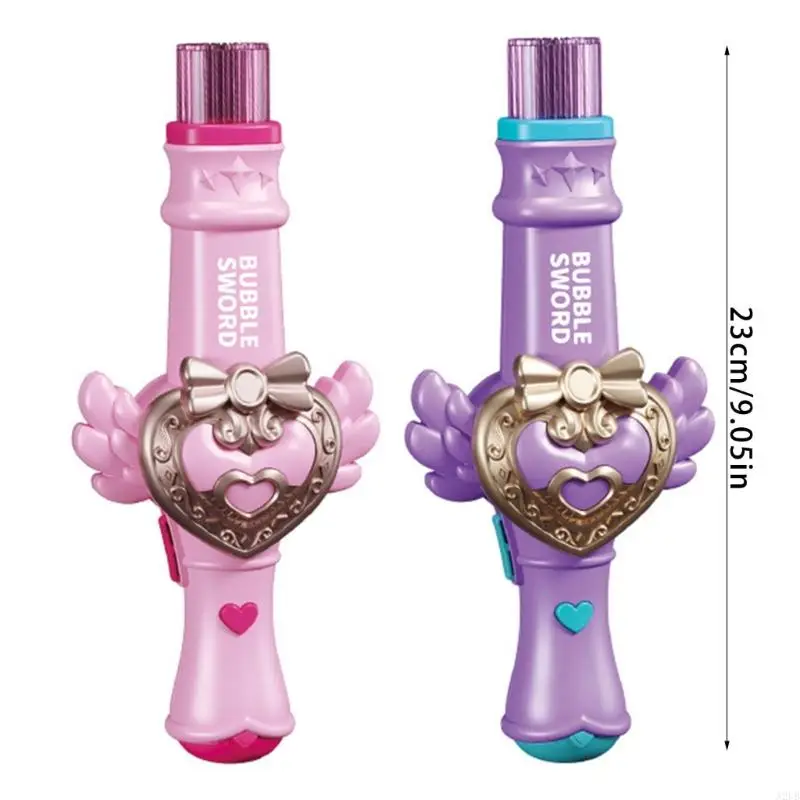 Automatische Seifenblasenmaschine, Blasengebläsepistolen mit Nebel für Kleinkinder, Kinder, beleuchtetes elektrisches A2UB