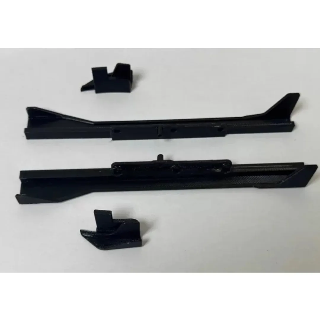 RC Rally Car Decorative Custom Side Skirts Canards Air Intake Vents For Rlaarlo XTS-S10 Simulated Exterior Upgrade Accessories view 6