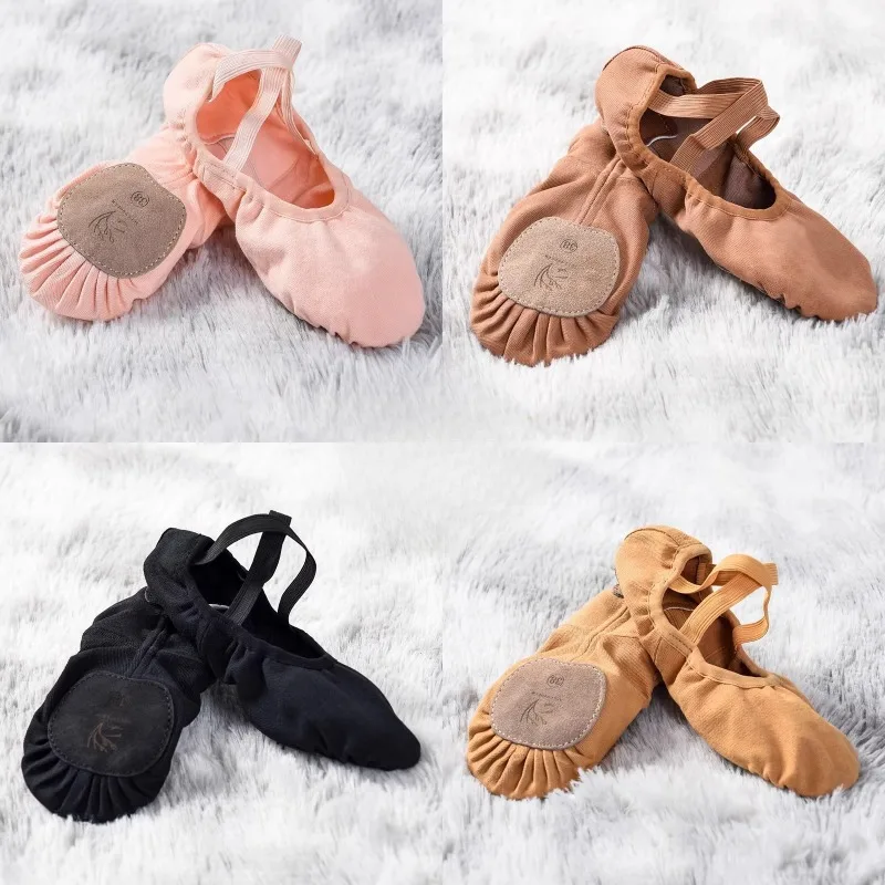 Zapatos de danza del vientre profesionales personalizados para principiantes, zapatos de ballet de suela blanda antideslizantes y absorbentes de golpes para yoga