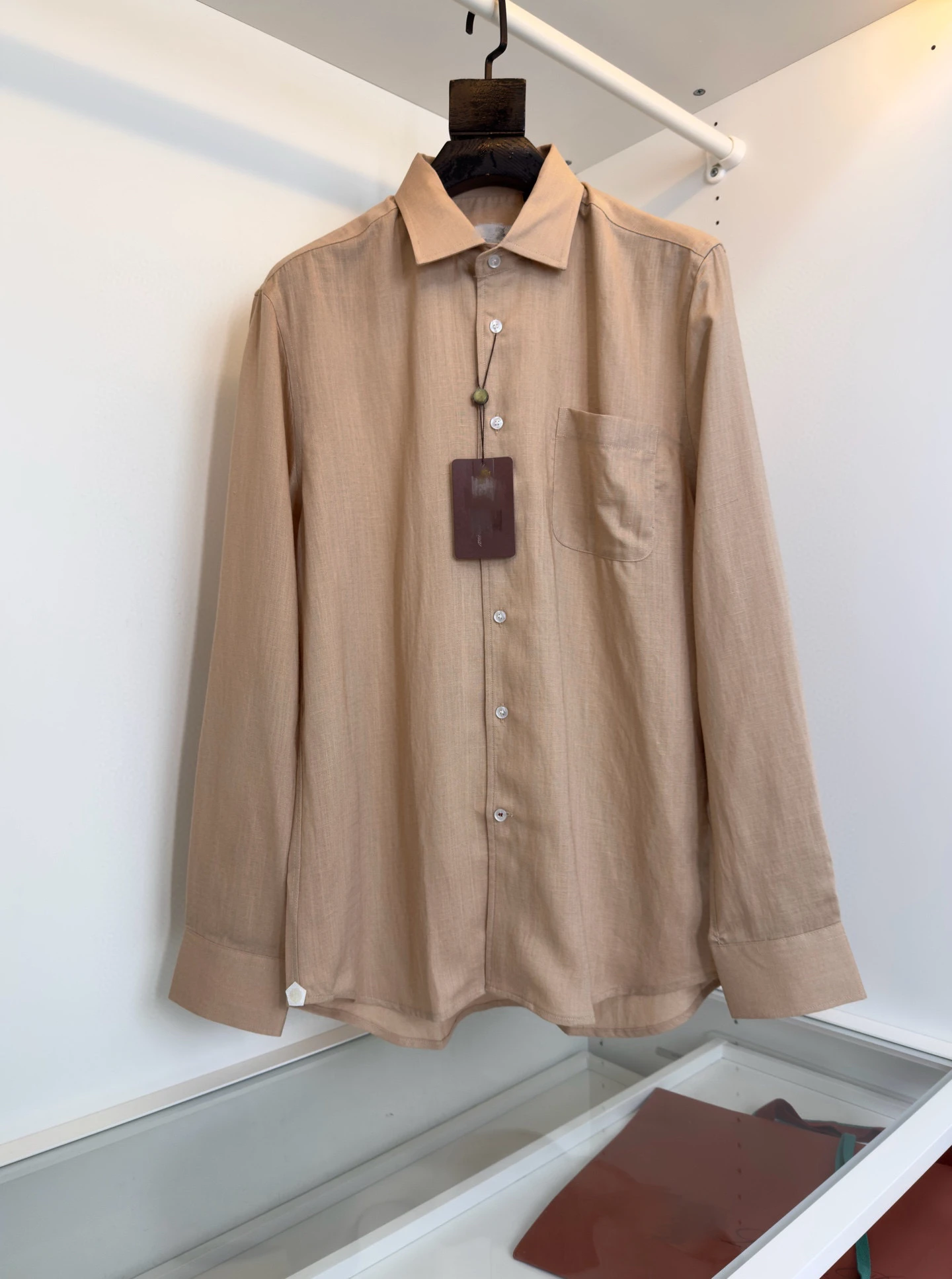 

Классическая мужская льняная одежда Long Sve, удобная дышащая деловая повседневная мужская одежда высокого класса на весну и лето