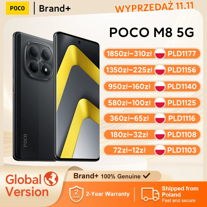 Poco Verde Versión Global Del Smartphone M8 5G, 12 Gb, 512 Gb, Con Procesador Snapdragon 6 Gen 3, Pantalla Amoled De 6,77", Cámara De 50 Mp, Batería De 5520 Mah Y Carga De 45 W. Teléfono Móvil - Imagen 4