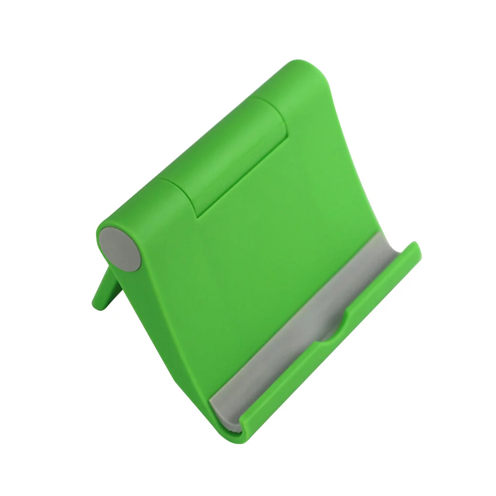 

Universal Foldable Cell Phone Stand Tablet Holder for Smartphone Tablet MP5 and More Devices (Green)