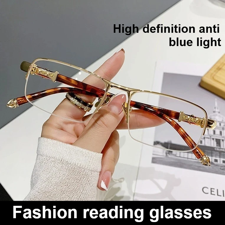 Oculos-de-leitura-elegantes-de-meia-armacao-para-homens-e-mulheres-oculos-de-presbiopia-ultraleve-anti-luz-azul-de-alta-qualidade-0-100-a-400