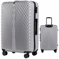 WINGS large travel luggage on wheels XXL ABS + combination lock 28\