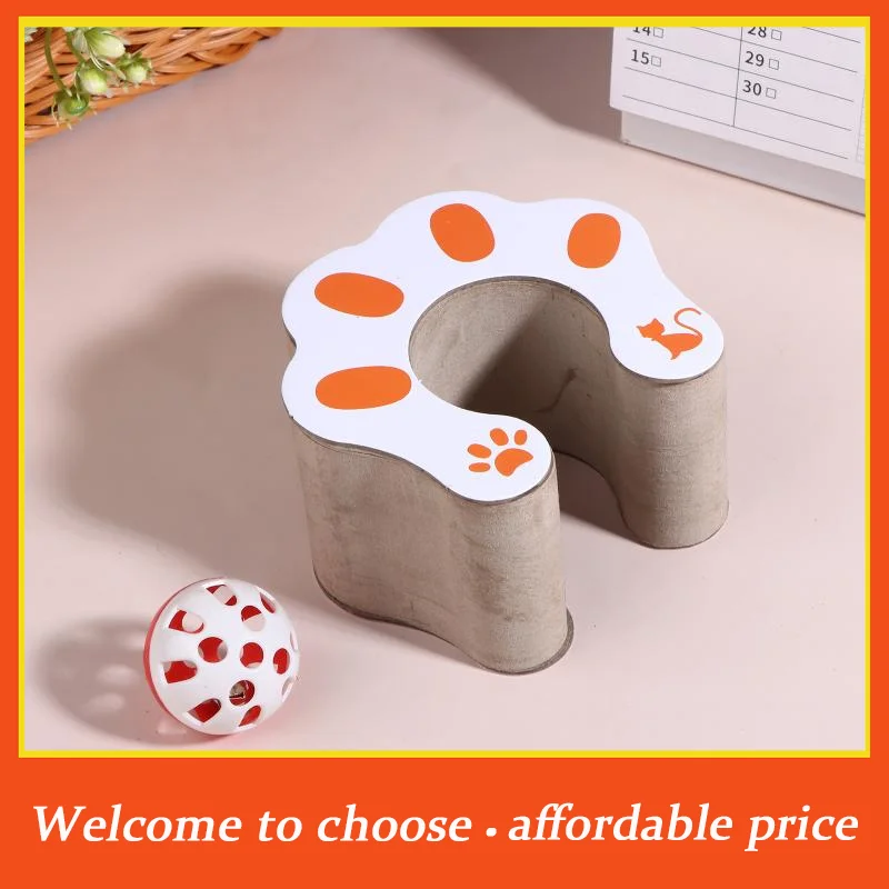 {}Cat Curl Toy Foldable Magic Organ Cat  Board Recyclable Cardboard Cat er Cat Bed Interactive