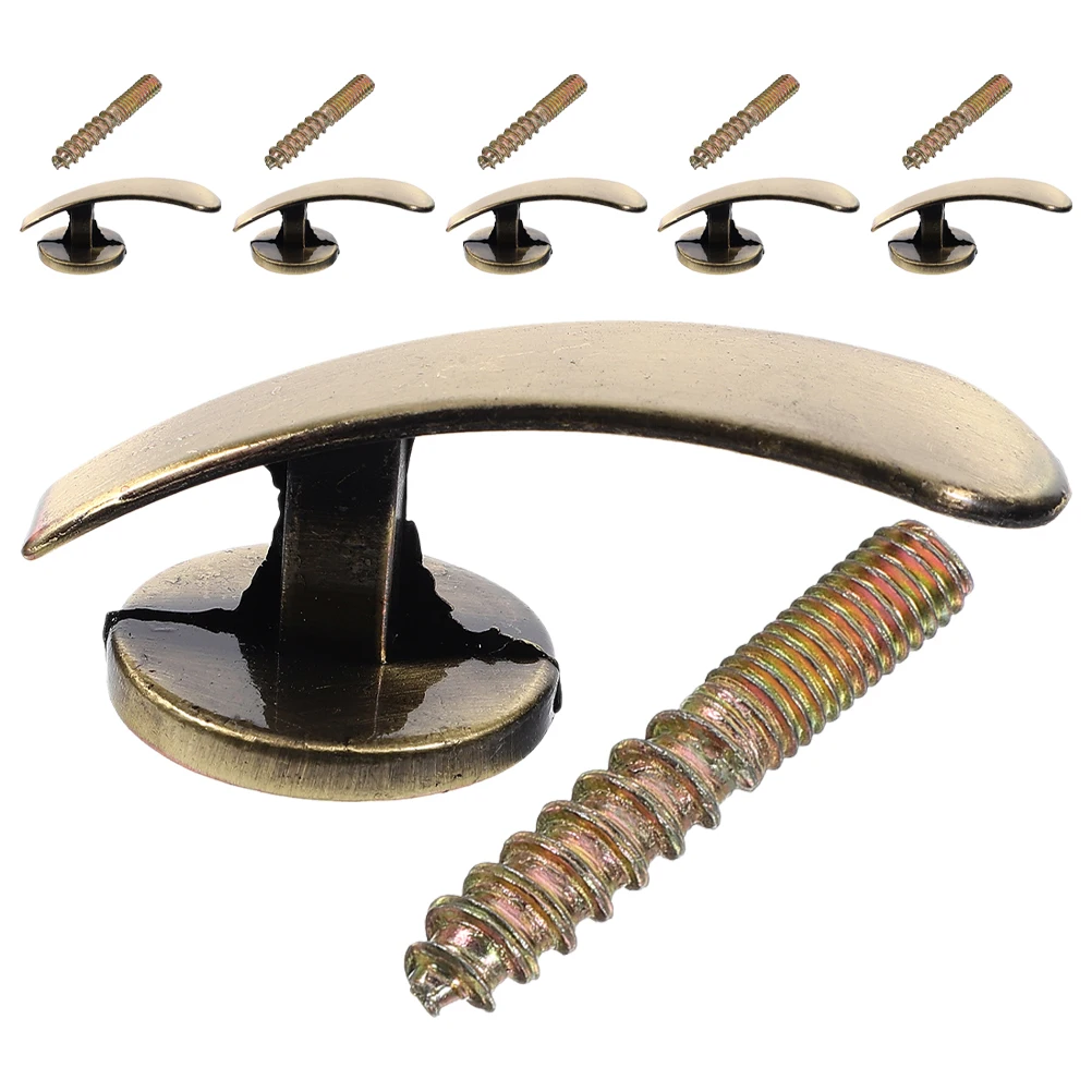 

6pcs Metal Curtain Tiebacks Wall Mounted Heavy Duty Zinc Alloy Easy Install Decorative Holdback For Drapes Home Office Window