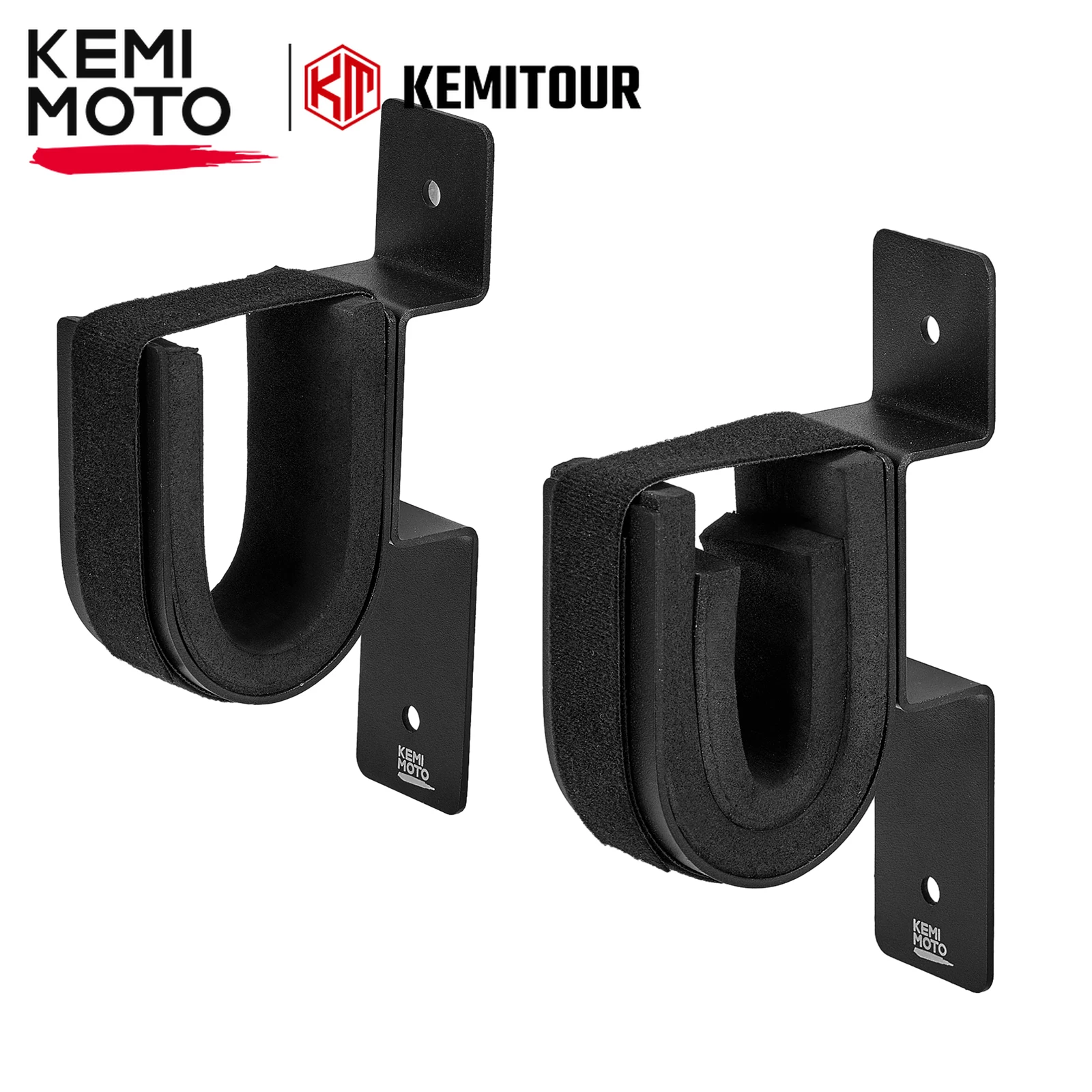 

Steel UTV Gun Holder with Sponge Protection Compatible with Polaris General Ranger Fits UTVs Snowmobiles Trailers for Can Am