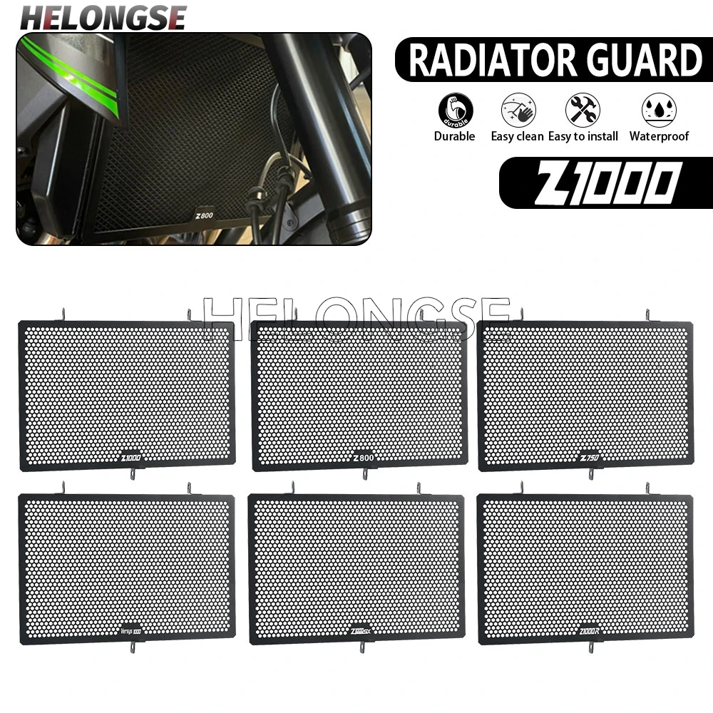 

Motorcycle Radiator Guard Cover FOR KAWASAKI Z750 Z800 Z1000 Z1000SX Versys 1000 Versys 1100 Ninja1000SX 2007-2026 Accessories
