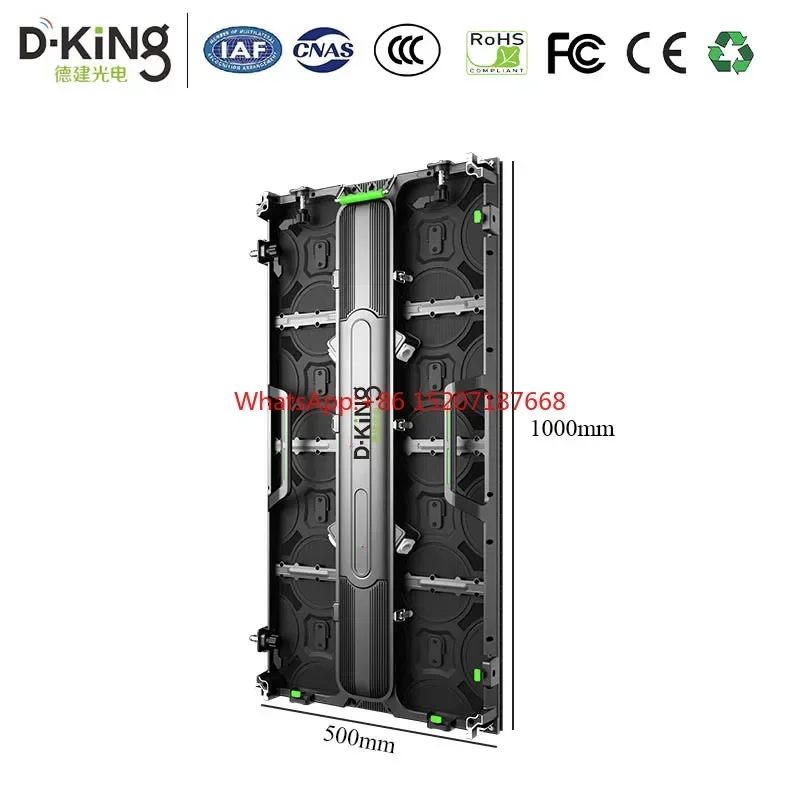 Outdoor HD Movable LED Video Wall Hoisting Rental LED Display for Stage Backdrop P3.91mm 500*1000mm