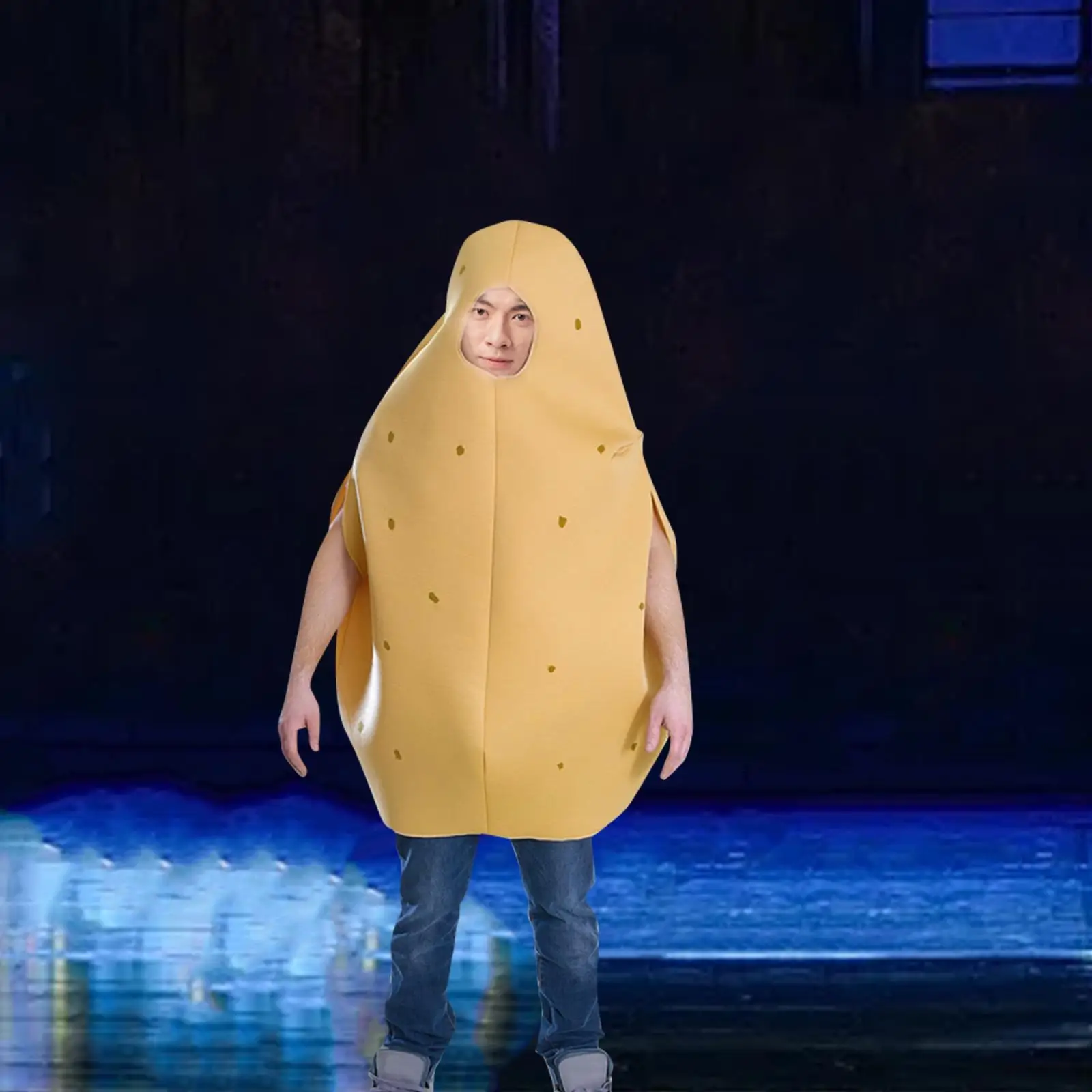 

Potato Costume Cute Jumpsuit for Role Playing Themed Party Stage Performance