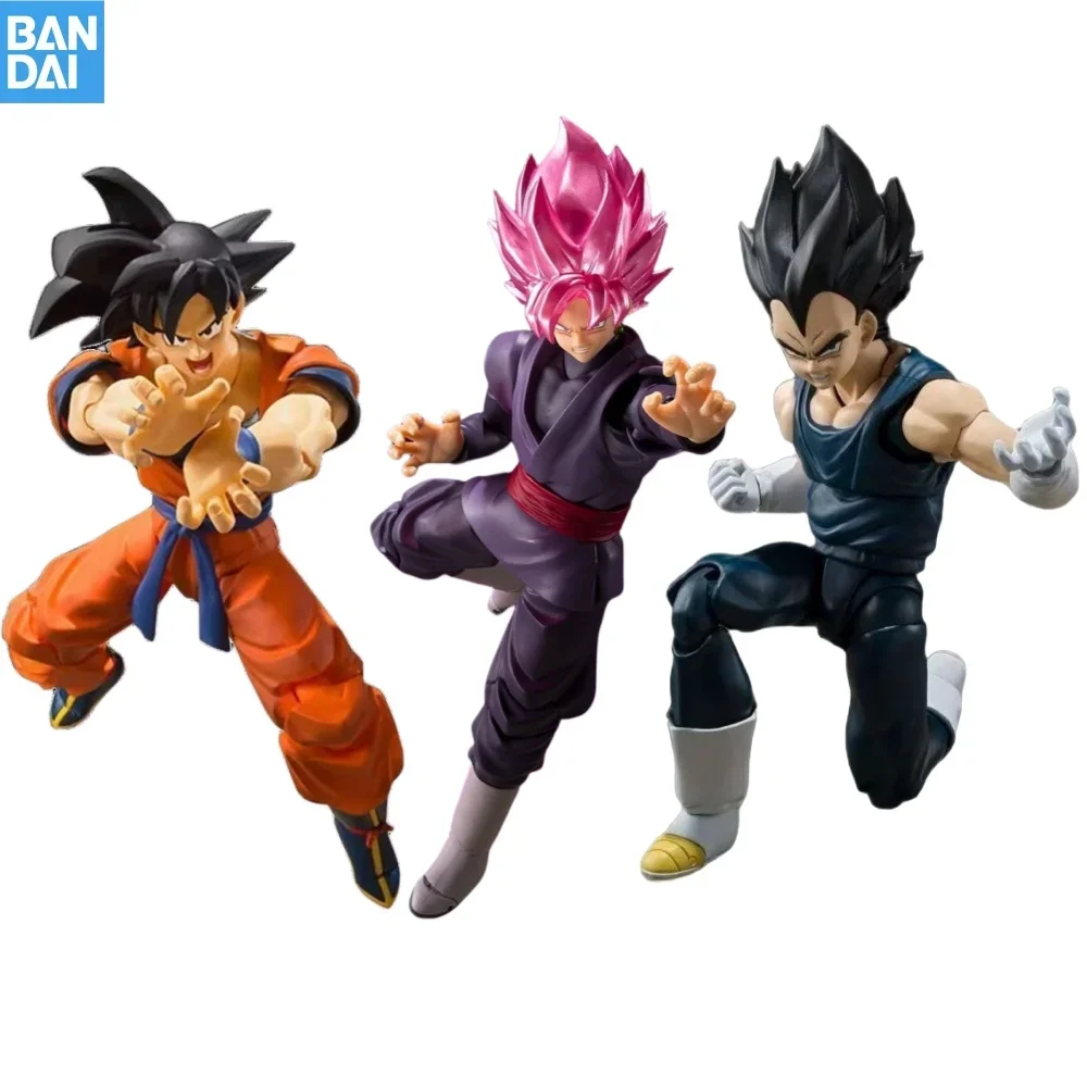 

Bandai Anime Dragon Ball SHF Iguarts Vegeta IV Zamasu Son Goku Figure Toys Genuine Super Saiyan Moveable Action Christmas Gifts