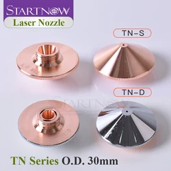 Startnow Dia.30mm TONY Nozzles For Fiber Laser TN-30 Single Double Layer Caliber 1.2 2.0 2.5 3.0 CNC Laser Head Nozzle Parts