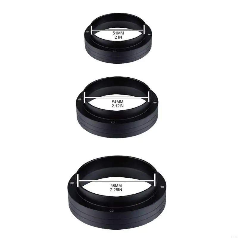 L8RE Coffee Powder Receiving Dosing Funnel Ring for SagePortafilter Brewing Tamper