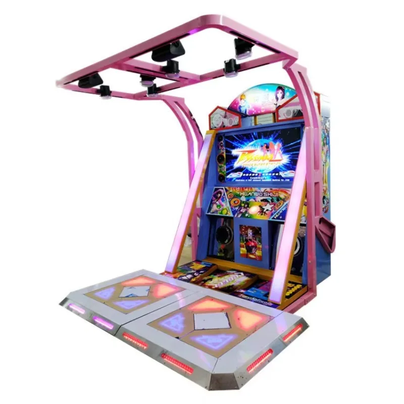 Factory Price Coin Operated Dance Machine Arcade Simulator for Children Metal and Plastic Amusement Machines for Sale