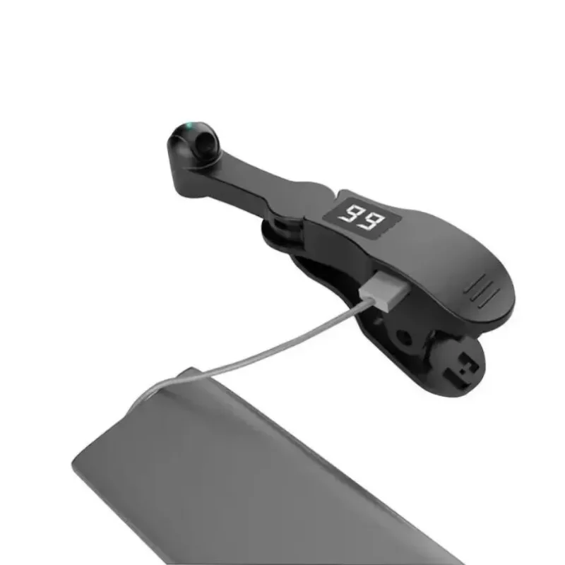 Clickeador automático de pantalla silencioso con 108 velocidades, pantalla digital, controlador de teléfono, alimentado por USB, para juegos en vivo, como la captura de pedidos de tareas, universal