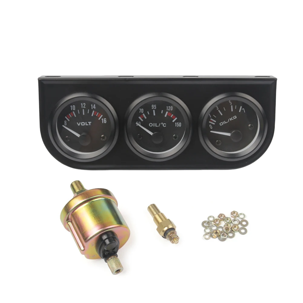 1 قطعة 8 فولت-16 فولت 52 مللي متر 3 في 1 متعددة الوظائف LED أدوات إضافية مؤشر متعدد الوظائف أجزاء الآلات الإضافية