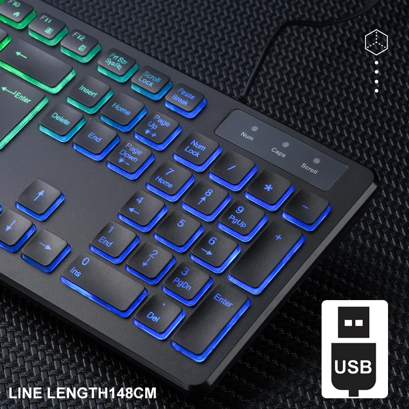 Wired USB Gaming Keyboard Ultr - Keyboard Gaming Mac review and price