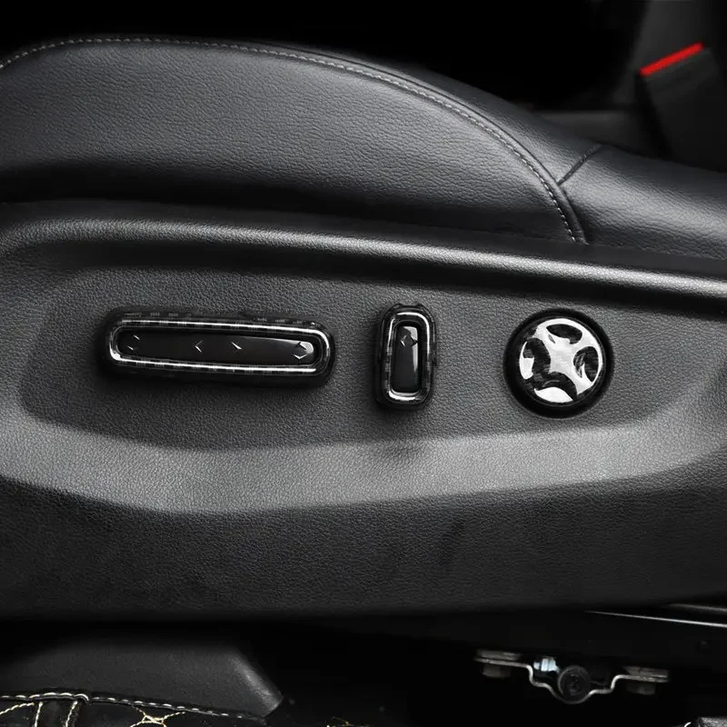 For Honda CRV CR-V 2017 2018 2019 2020 2021 2022 Hybrid ABS Car Styling Trim Seat Adjustment Knob Button Switch Cover Stick view 2