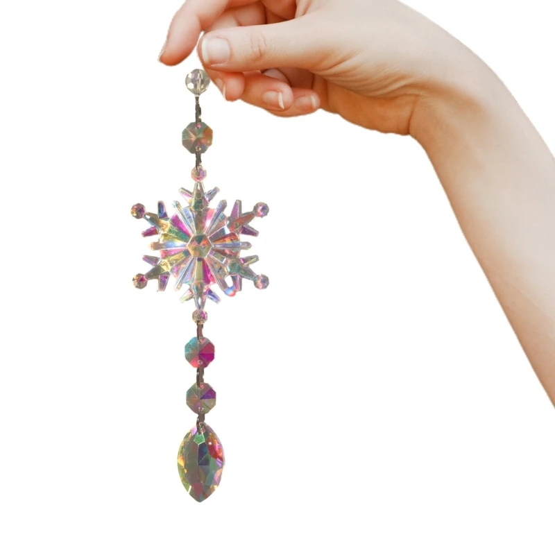 Enchanting Crystal Suncatchers Stunninng Teardrops for Feng Shui Photo Props Dropsale