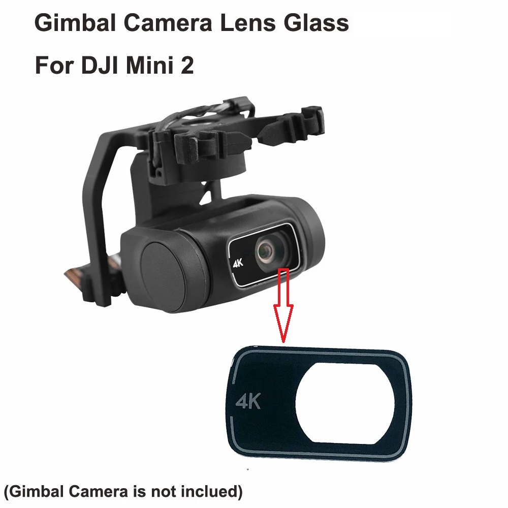 Gimbal Camera Lens Glass for DJI Mavic Mini 2 Drone Gimbal Camera Lens Repair Replacement Parts Replace Accessories