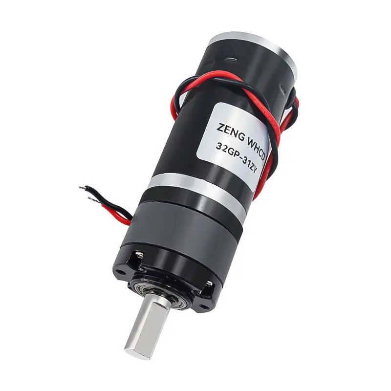 32GP-31ZY 소형 유성 감속기 직경 DC 12V 24V 감속기 모터 저속 속도 조절 대형 토크 소형 모터