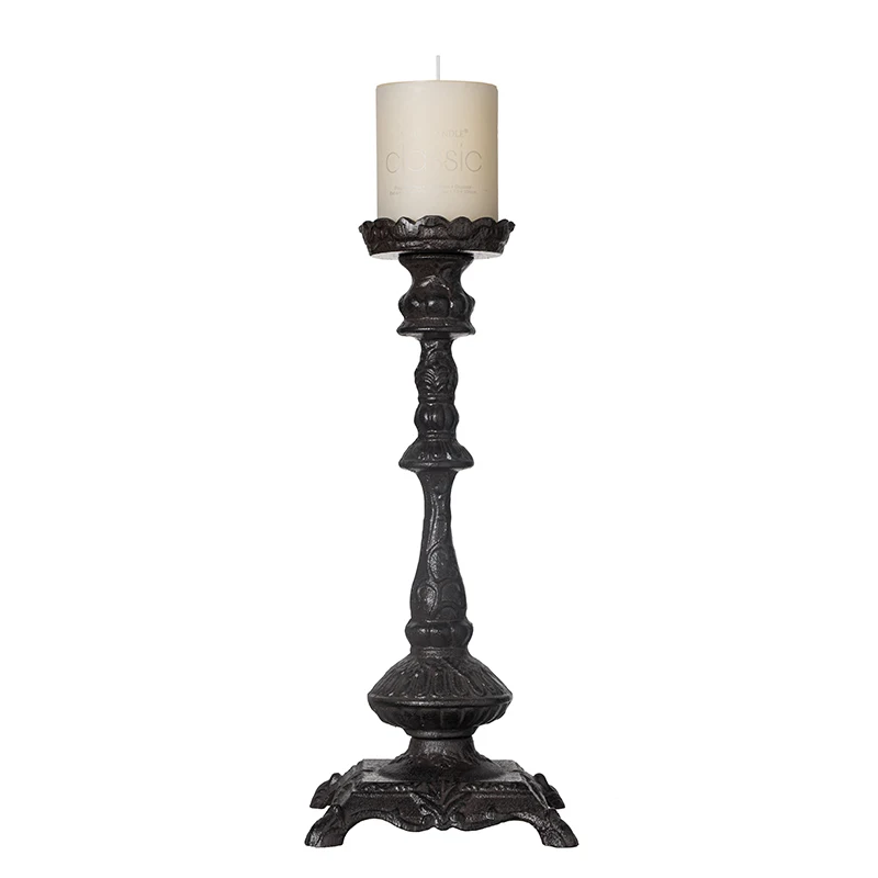 iron five-headed candlestick dining table ornament European candlelight dinner romantic decoration photography props