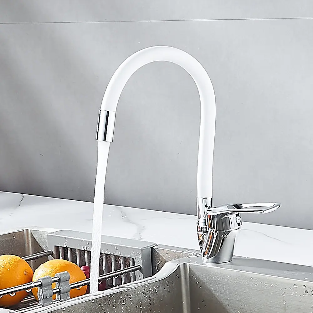 Rotatable Swivel Hot And Cold Kitchen Faucet Anti-Splash Sink Tap Mixer Tap for Home Kitchen