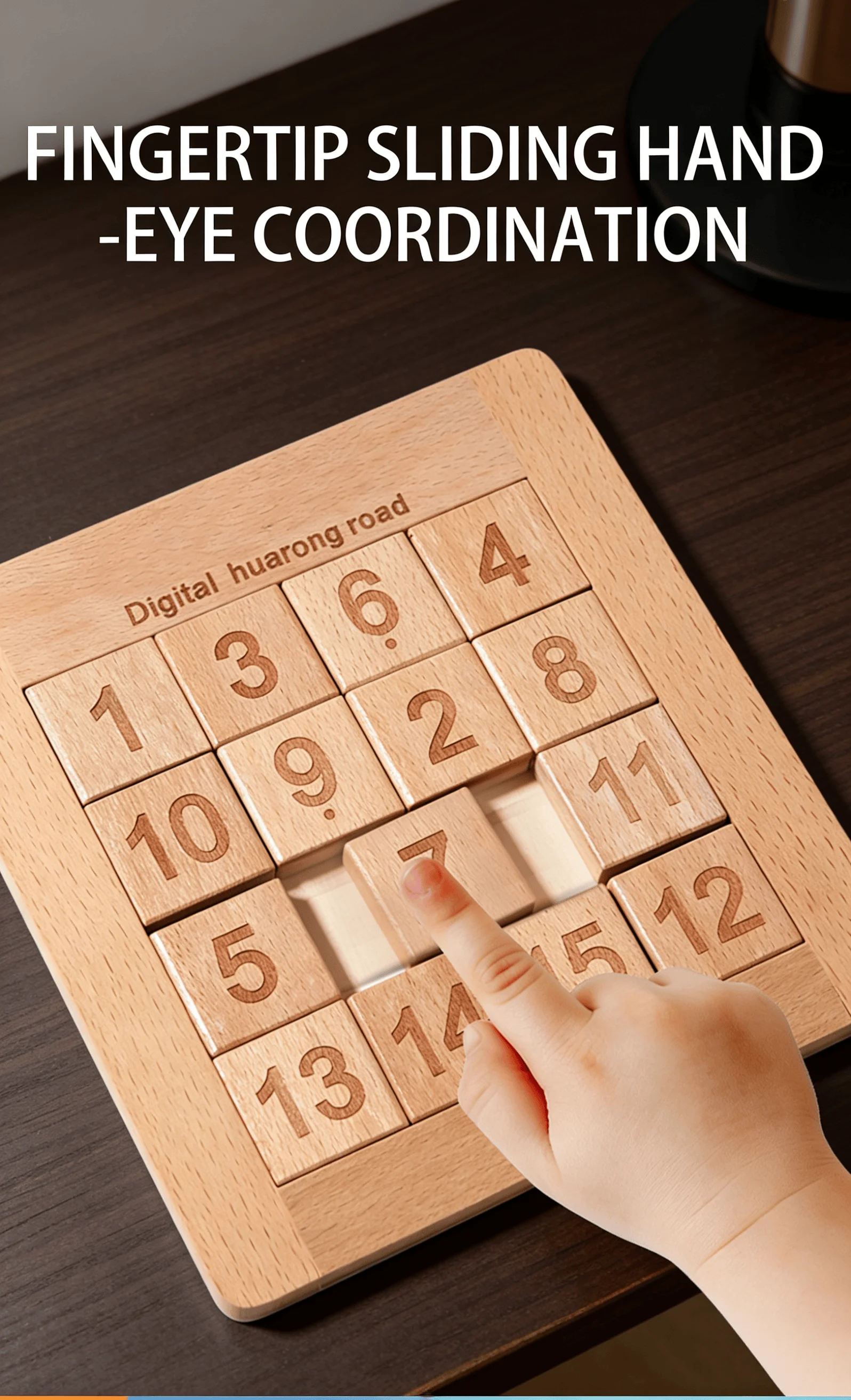 Children's Early Education Digital Hanjie Sliding Puzzle Logic Thinking Training Montessori Educational Game for Family Day