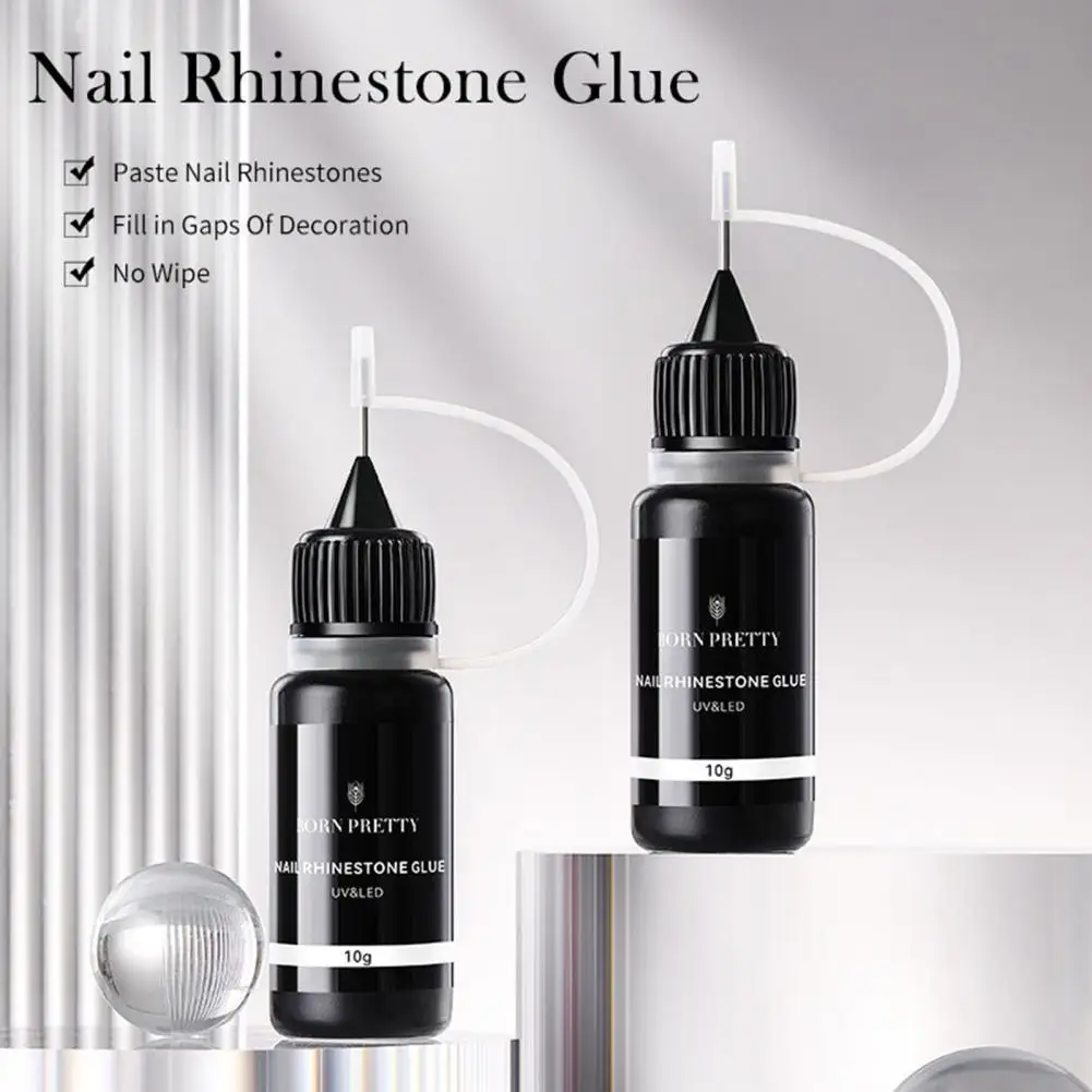 10ml Nail Edge Glue Premium Nail Edge Sealing Adhesive Portable Manicure Edge Glue  Nail Care Paste Gel for Lady