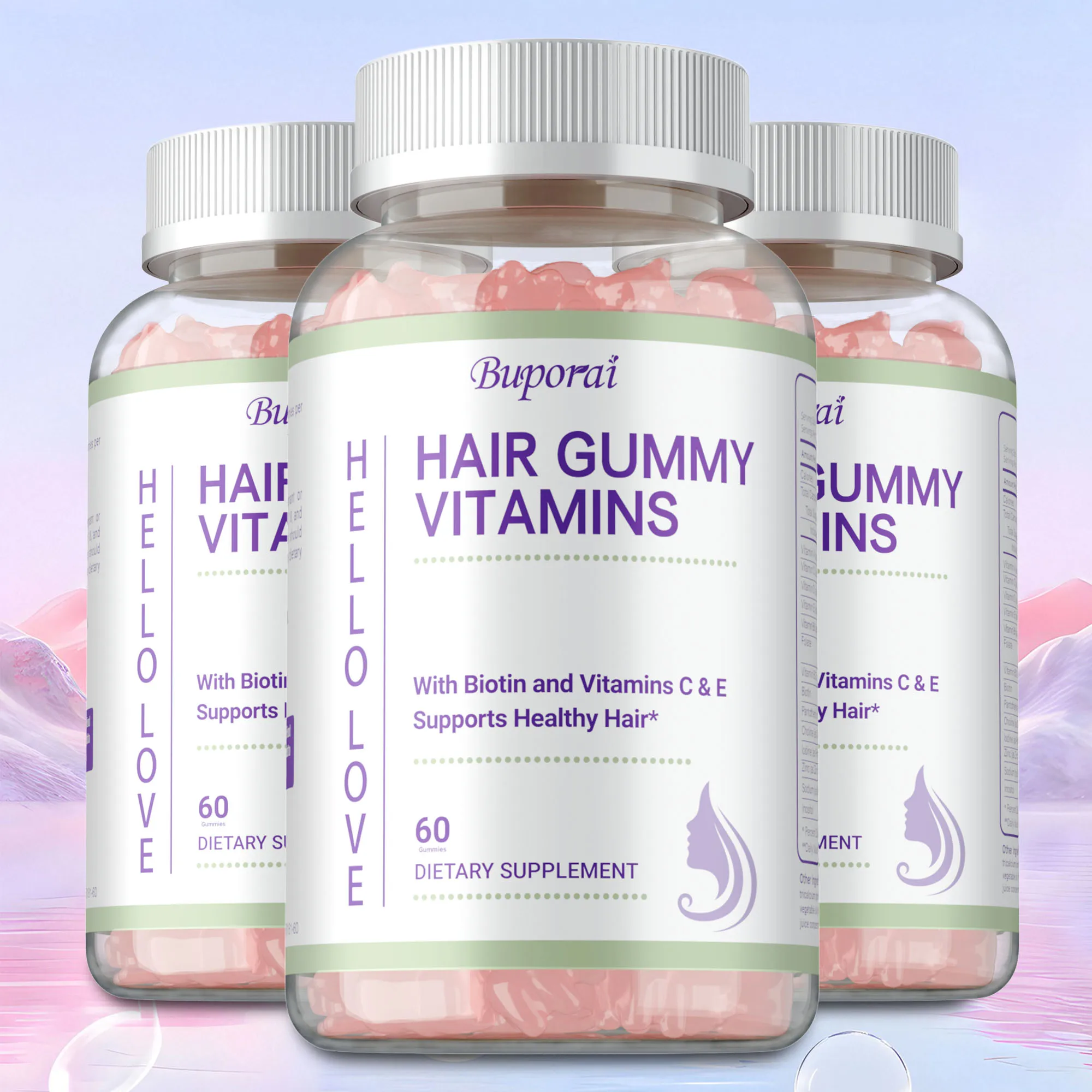 

Витаминные жевательные конфеты для волос — уменьшение тонких линий, сияющей кожи, способствует выработке коллагена, росту волос, здоровой кожи и сильных ногтей