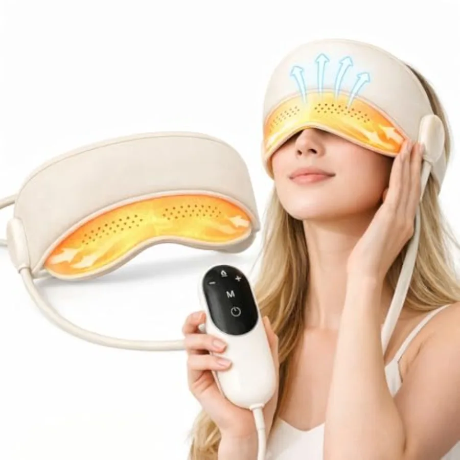 

Head Massager with HeatHead Massager for Headaches Eye and Scalp Massager Comfort Focused Massage Device 3 Heat Levels 4 Massag
