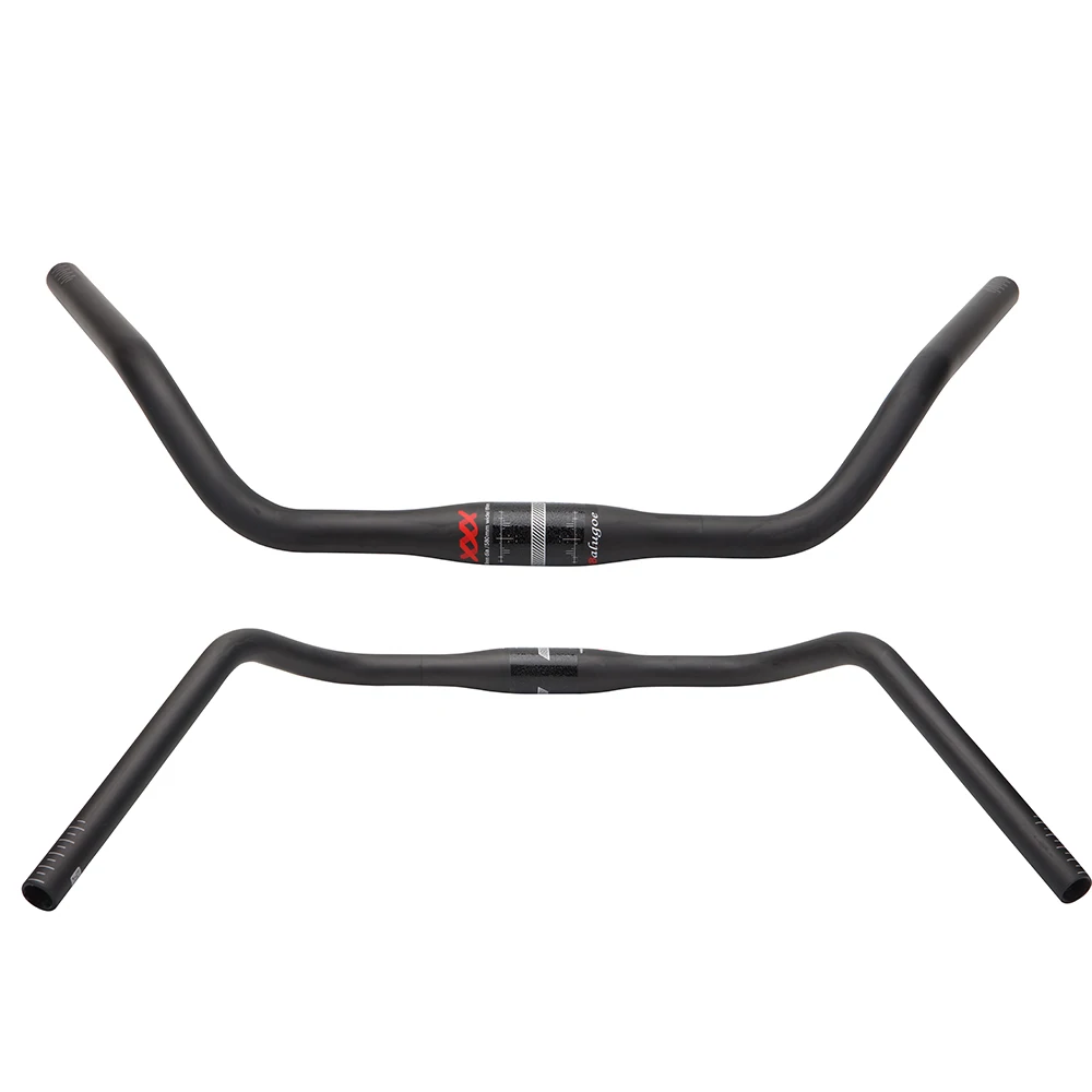 2023 new Mtb Carbon Handlebar Bicycle Handlebar 31.8*580/620/660/700mm Matt Black Handlebars For Mountain Bike Accessories