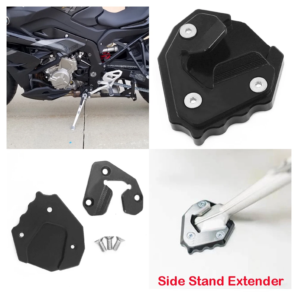 

Fits for BMW S1000XR S1000 XR ABS 2015 2016 2017 2018 2019 Motorcycle Side Stand Extender Support Plate Extension Pad