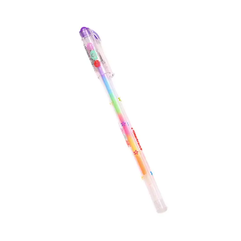 Niedliches Design Gel Stift schnell trocknende Tinte Graffiti Stift schreiben fließend nicht leicht deformiert Pastell Stift Kunst liefert bequemen Griff