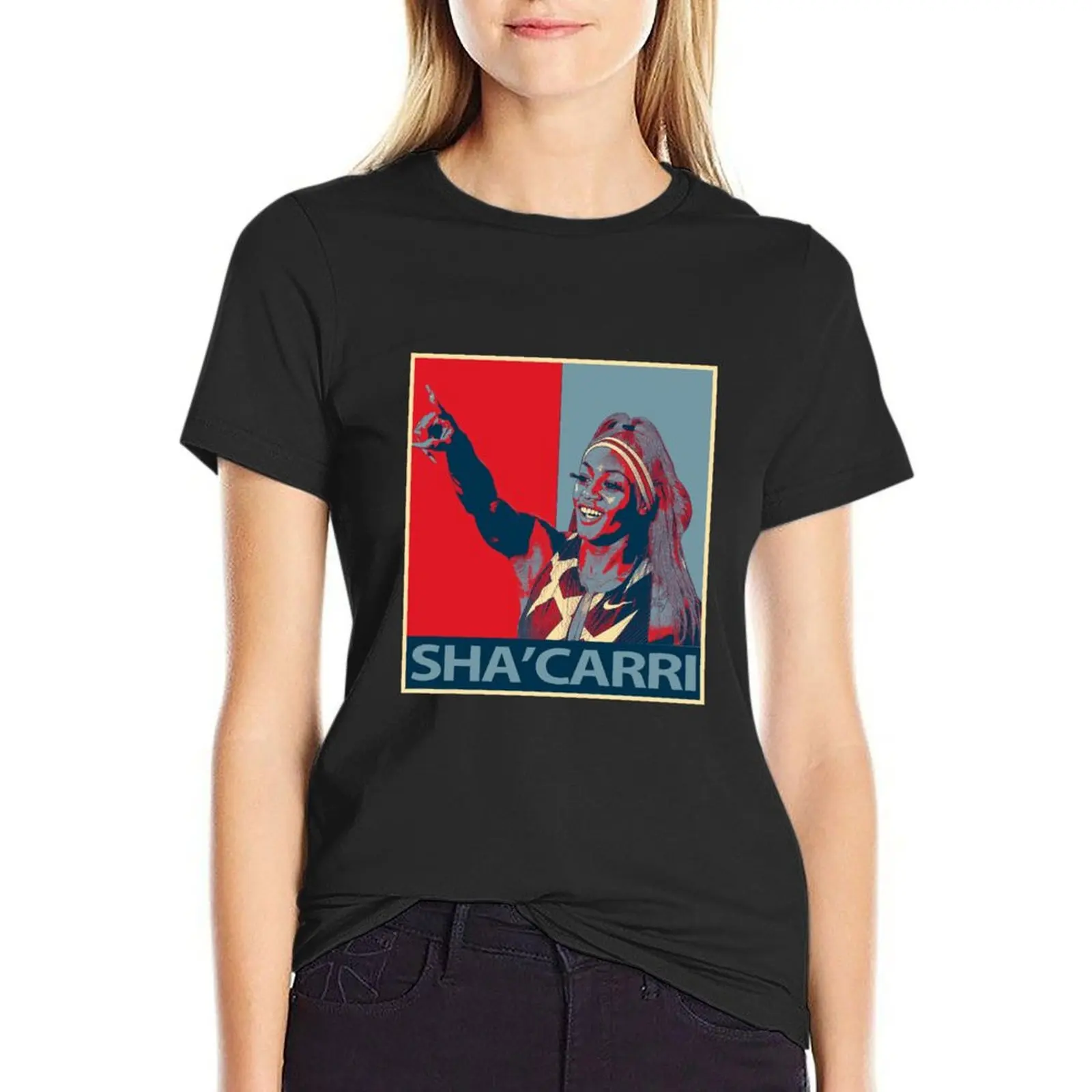 

Shacarri Richardson T-Shirt plain summer clothes cute clothes blanks korean Women's clothes