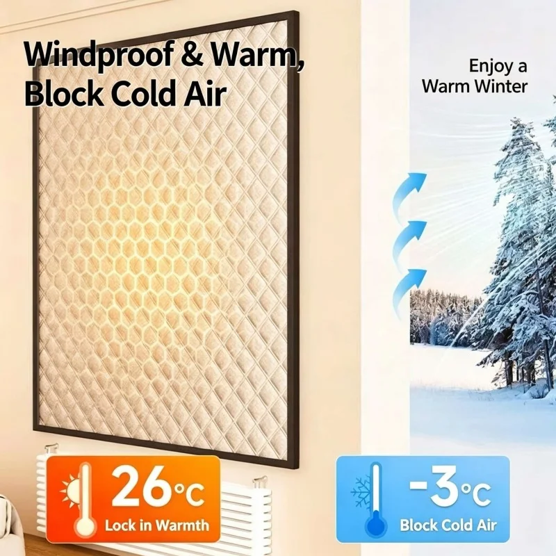 The Entire Window Is Windproof, Warm, Sealed, Non Perforated, and Cold Proof. The Curtains Support Customization