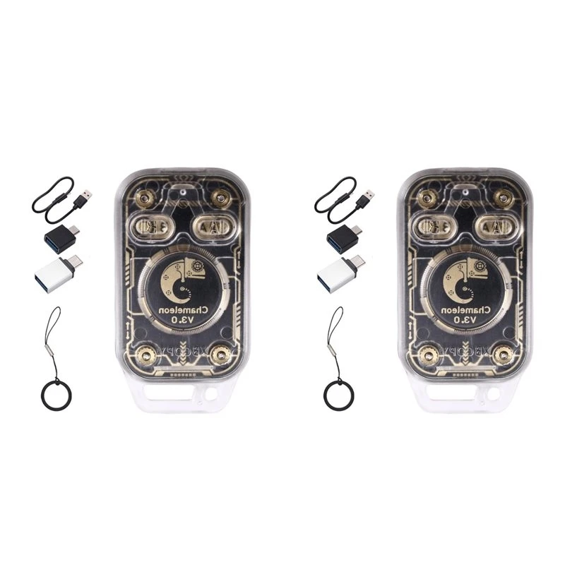 2X Upgraded Chameleon V3.0 RFID Smart Chip Reader Emulator 125Khz 13.56Mhz ID IC Smart Card Tag Copyer NFC Read Writer-ELEC