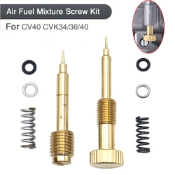 Metal Motorcycle Carburetor Air Adjusting Screw Idle Mixture Fuel Ratio Screw For Harley CV40 Keihin CVK34 CVK36 CVK40