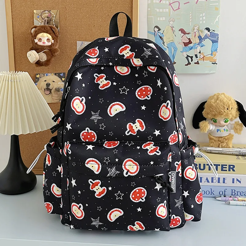 Large Capacity School Backpack For Teenage Girs School Bag Female Leisure Backpack Fashion Travel Junior High School Students