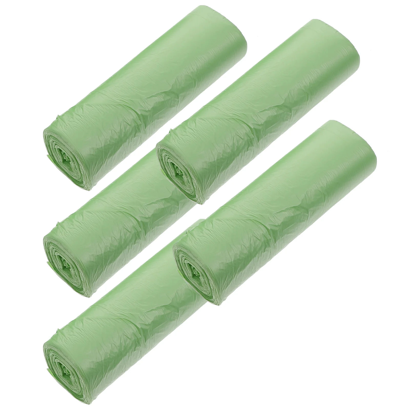 

100 Pcs Biodegradable Garbage Bags Trash Bin Compostable Rubbish Car Cornstarch Psm Waste Office