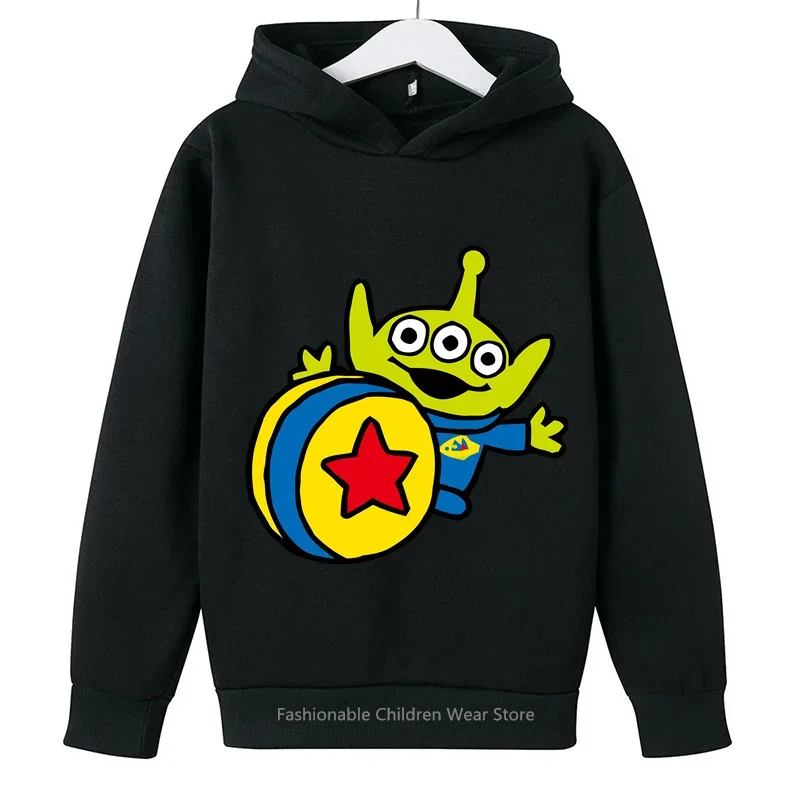 2024 new Toy Story Clothes Man Fall Disney Buzz Lightyear Woody Three Eyes Anime Peripheral Coat Hoodie