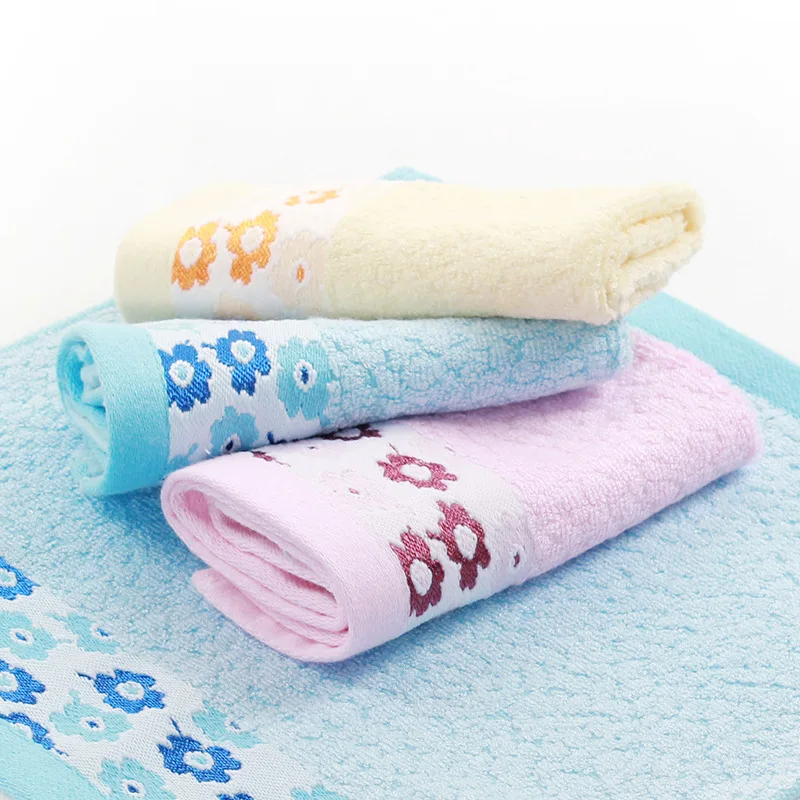 32 strands of Bamboo fiber Towel Face Hand Towel High Quality Plum blossom Soft Towel Set wholesale New 100g hot sale 30*30